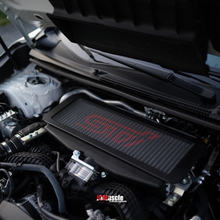 Load image into Gallery viewer, JDMuscle Top Mount Intercooler Mesh Guard with WRX/STI Logo - Subaru WRX 2022-2025