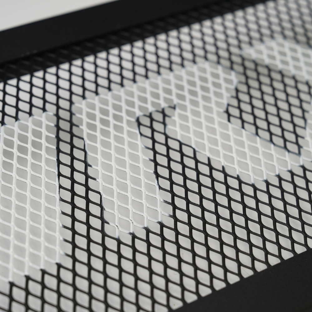 JDMuscle Top Mount Intercooler Mesh Guard with WRX/STI Logo - Subaru WRX 2022-2025