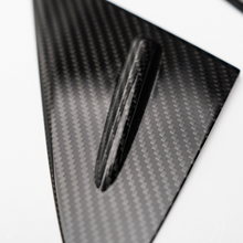 Load image into Gallery viewer, JDMuscle Carbon Fiber J-Panel Wind Deflector Covers (2 Pieces) - Toyota GR Corolla 2023-2024