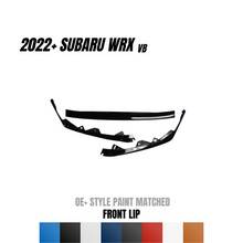 Load image into Gallery viewer, JDMuscle OE+ Style Paint Matched 3-Piece Front Lip - Subaru WRX 2022-2025