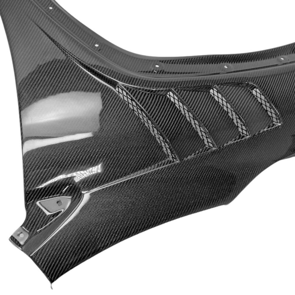 JDMuscle Carbon Fiber/FRP Vented Fenders - Subaru WRX 2022-2025