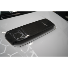 Load image into Gallery viewer, JDMuscle Tanso Carbon Fiber Hood Scoop Cover V1 - Subaru WRX 2022-2025