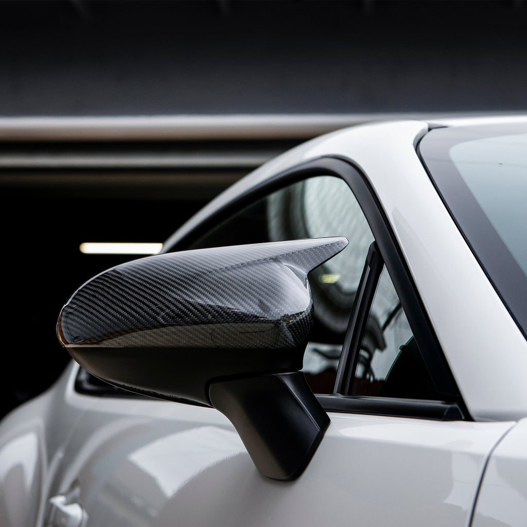 Compressive Tuning Arrowhead Carbon Fiber Mirror Caps - Subaru BRZ / Toyota GR86 2022+