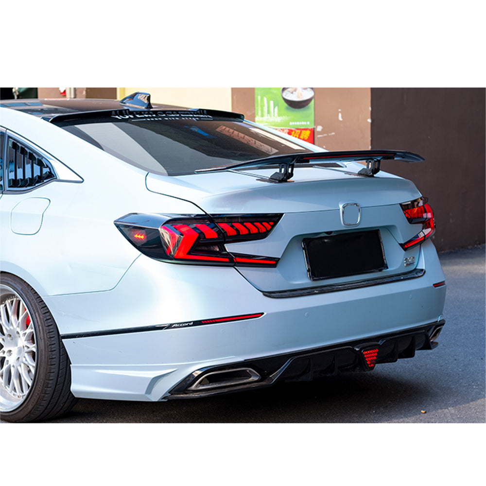 Invoke Concepts Crown Series Smoked LED Tail Lights - Honda Accord 2018-2022