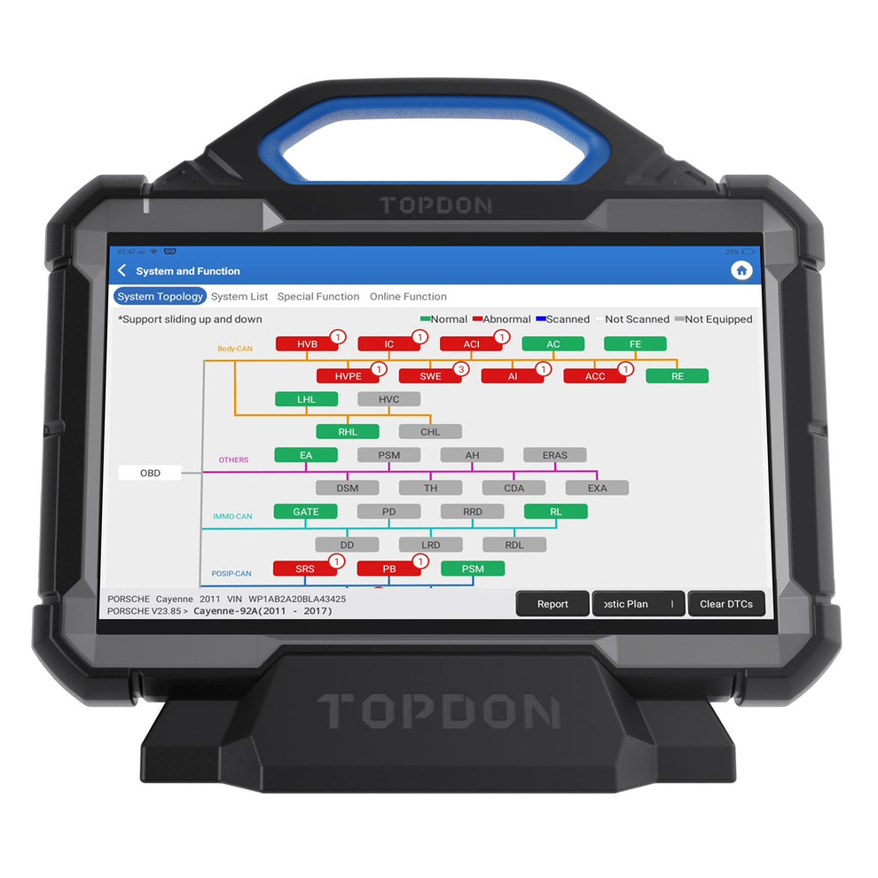 TOPDON Phoenix Max Basic 13.3" OE-Level Scan Tool, Docking Station, Cloud-Based Programming