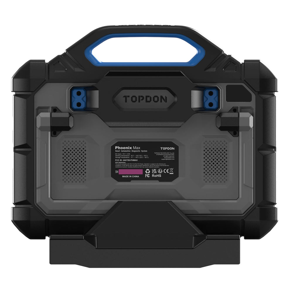 TOPDON Phoenix Max Basic 13.3" OE-Level Scan Tool, Docking Station, Cloud-Based Programming