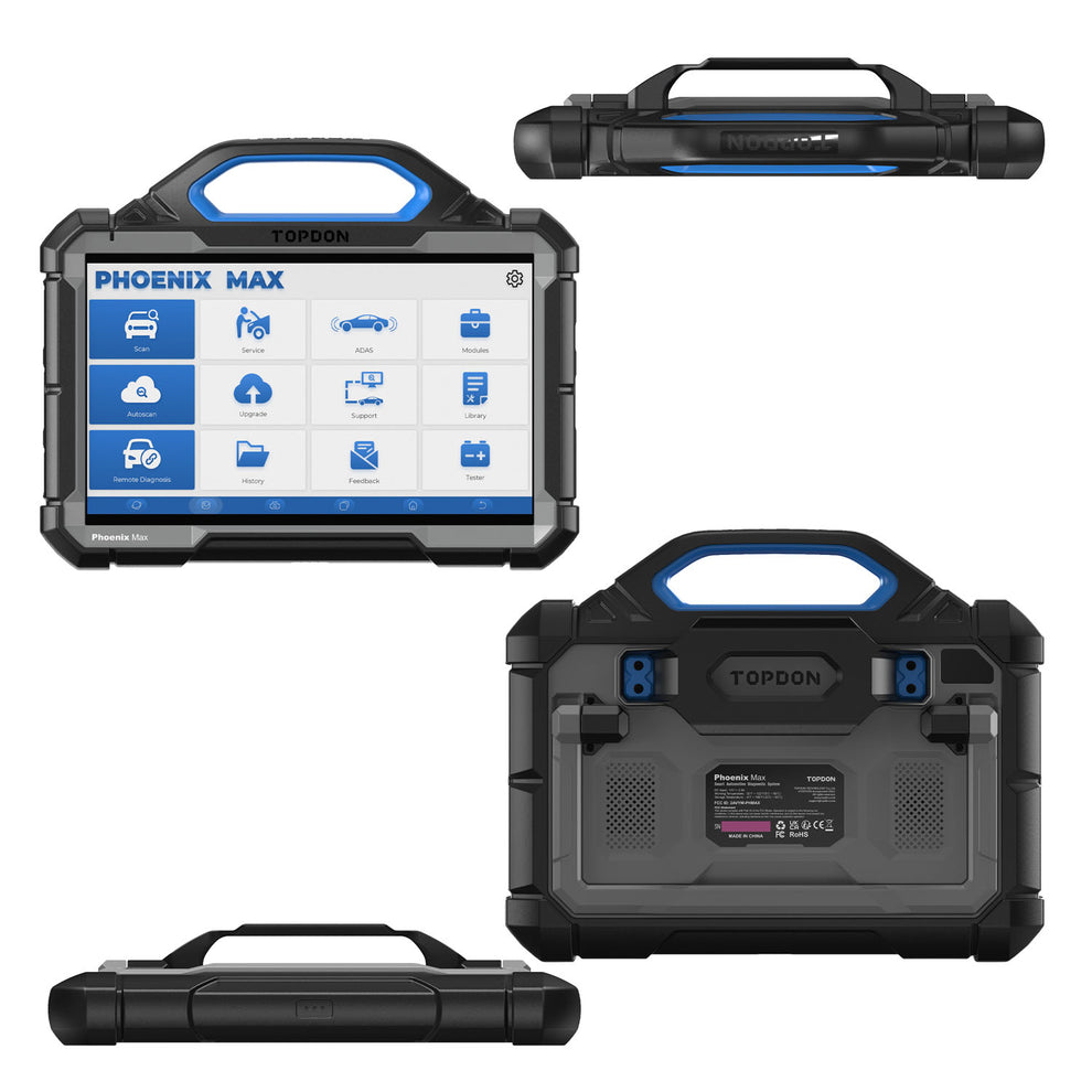 TOPDON Phoenix Max Basic 13.3" OE-Level Scan Tool, Docking Station, Cloud-Based Programming