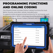 Load image into Gallery viewer, TOPDON Phoenix Smart 10.1" OE-Level Scan Tool, Cloud-Based Programming, Adv Protocols