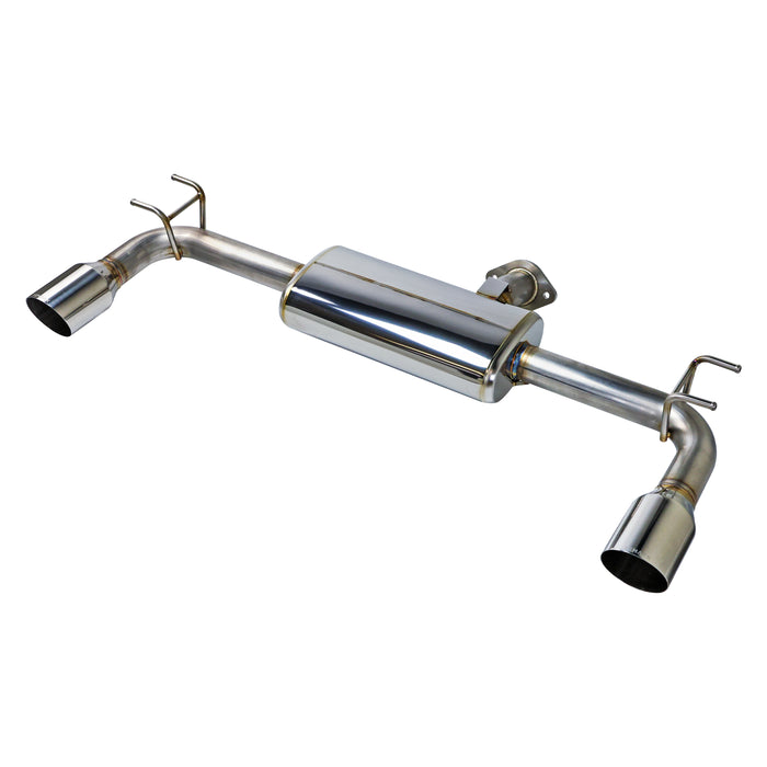 REMARK Dual SS Single Wall Tip Muffled Axleback Exhaust - Mazda 3 / Mazda 3 Turbo 2019-2025