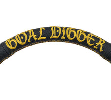 Load image into Gallery viewer, NRG Reinforced Black Perforated Leather Steering Wheel 350mm / 1.5in Deep w/ Goal Digger Blk Stitch