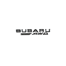 Load image into Gallery viewer, Racing Art Carbon Fiber Subaru AWD Trunk Emblem