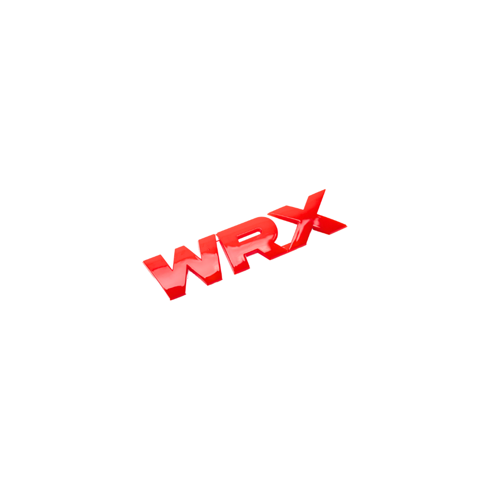 Racing Art WRX Grille Emblem w/ Multiple Color Available - Subaru WRX Models