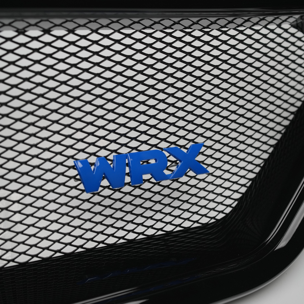 Racing Art WRX Grille Emblem w/ Multiple Color Available - Subaru WRX Models