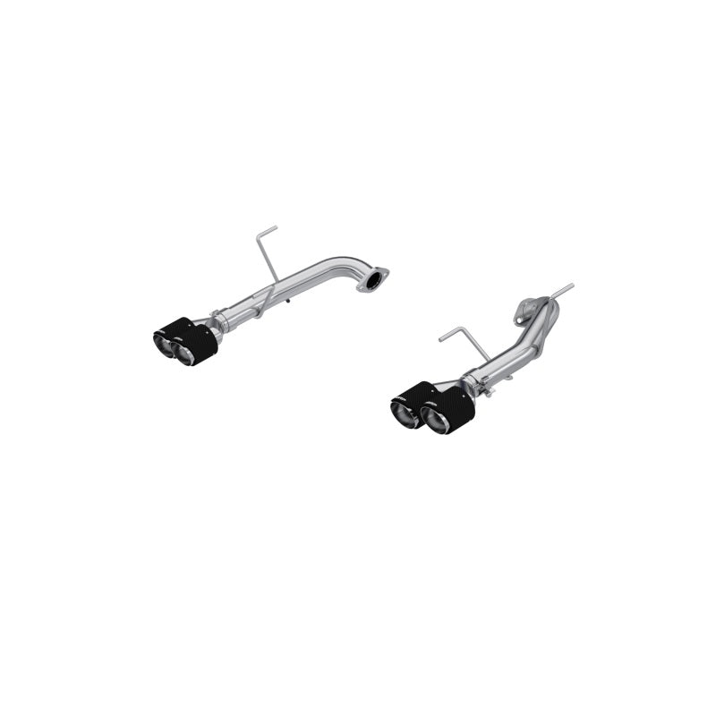 MBRP 2.5in Dual Split Rear Exit w/ Quad CF Tips (T304) - Subaru WRX 2022+