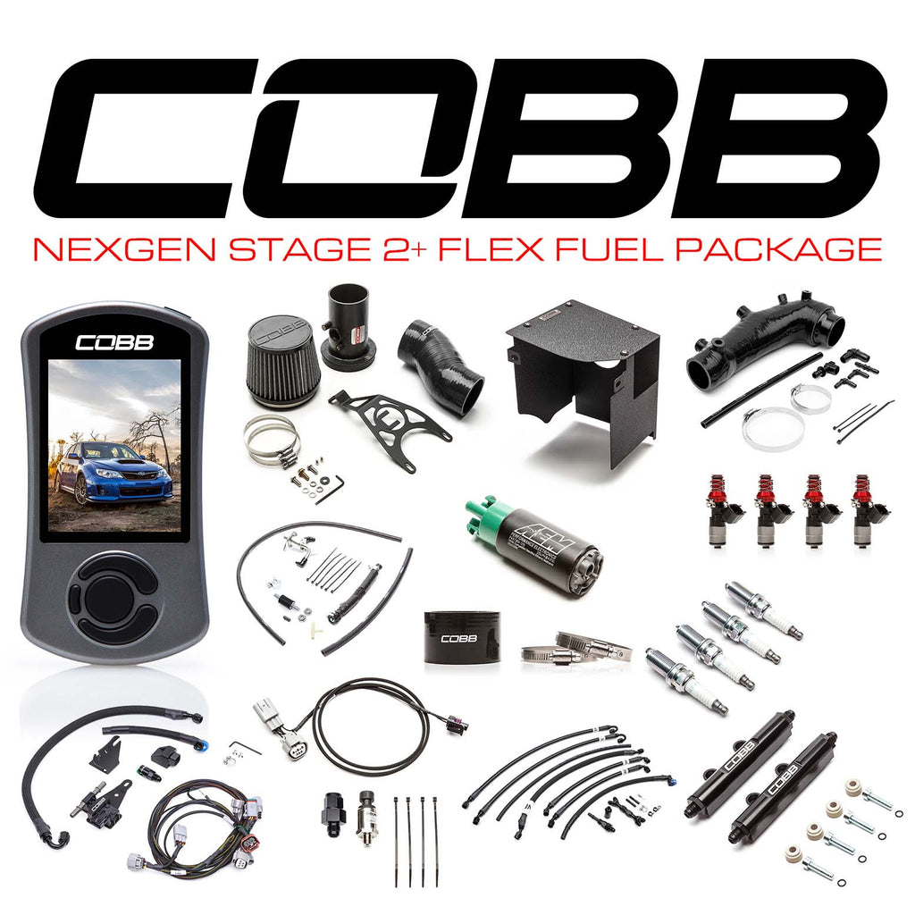 Cobb NexGen Stage 2+ Flex Fuel Power Package (Blue) - Subaru STi 2008-2014