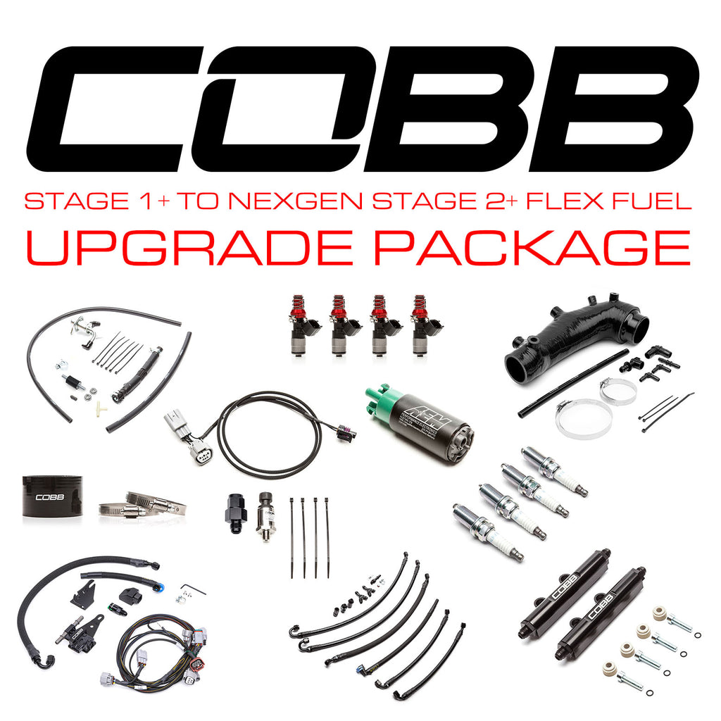 Cobb Stage 1+ to NexGen Stg 2 + Flex Fuel Upgrade - Subaru STi 2008-2021