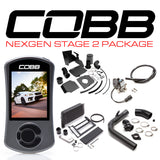 Cobb NexGen Stage 2 Power Package w/ SF Intake (Black) - Subaru WRX 2015-2021