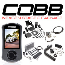 Load image into Gallery viewer, Cobb NexGen Stage 2 Power Package w/ SF Intake (Silver) - Subaru WRX 2015-2021