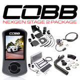 Cobb NexGen Stage 2 Power Package w/ SF Intake (Silver) - Subaru WRX 2015-2021