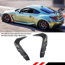 Load image into Gallery viewer, Invoke Concepts Carbon Fiber Fender Garnishes - Subaru BRZ / Toyota GR86 2022+