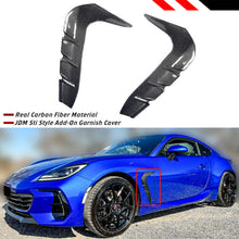 Load image into Gallery viewer, Invoke Concepts Carbon Fiber Fender Garnishes - Subaru BRZ / Toyota GR86 2022+