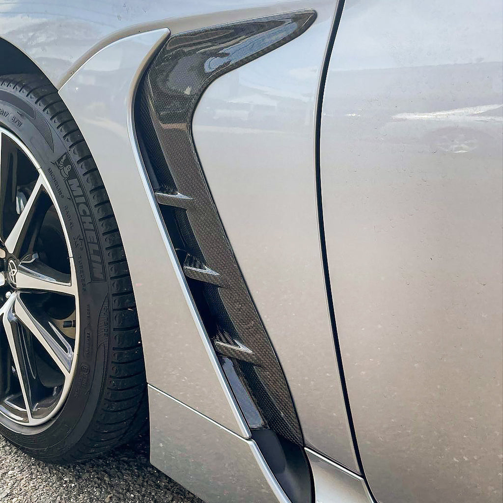 Invoke Concepts Carbon Fiber Fender Garnishes - Subaru BRZ / Toyota GR86 2022+