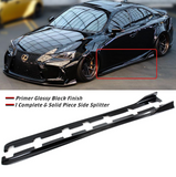 Invoke Concepts Side Skirt Extensions - Lexus IS 2014-2020