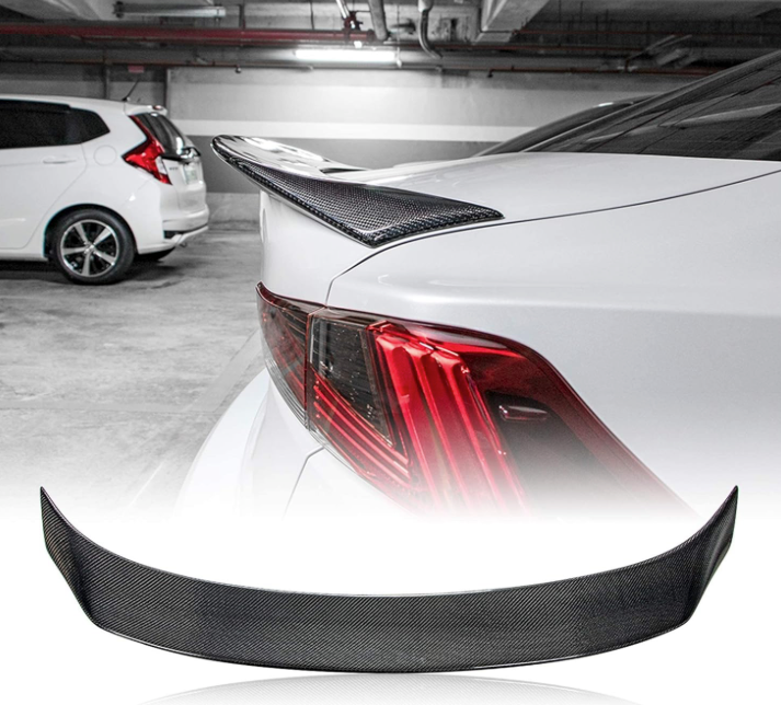 Invoke Concepts Forged Carbon Fiber AS Style Lip Spoiler - Lexus IS 2014-2020