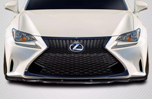 Load image into Gallery viewer, Invoke Concepts Carbon Fiber Front Lip - Lexus RC 2015-2018