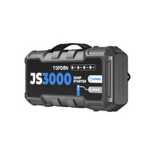Load image into Gallery viewer, TOPDON JS3000 Peak Amp Battery Jumpstarter, Power Bank, & Flashlight