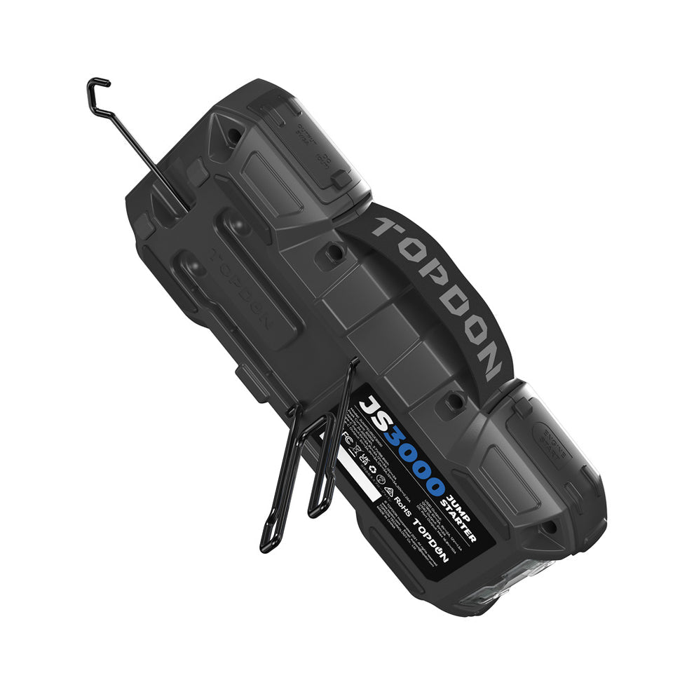 TOPDON JS3000 Peak Amp Battery Jumpstarter, Power Bank, & Flashlight