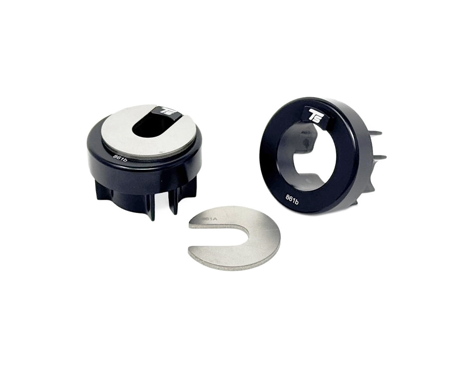 Torque Solution Billet Rear Differential Mount Insert - Audi A4 / S4 / RS4 Quattro B6/B7 2002-2009