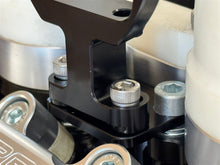 Load image into Gallery viewer, Torque Solution Black Coolant Expansion Tank Pedestal - Subaru WRX 2002-2007 / WRX STi 2004-2021 (+Multiple Fitments)