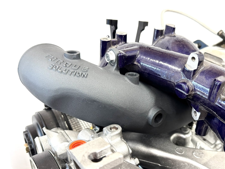 Torque Solution HD Cast Aluminum 2.4in Hard Turbo Inlet - Subaru WRX 2002-2007 / STi 2004-2021