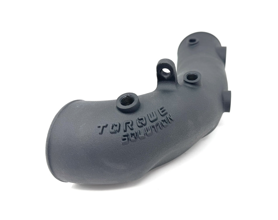 Torque Solution HD Cast Aluminum 2.4in Hard Turbo Inlet - Subaru WRX 2002-2007 / STi 2004-2021