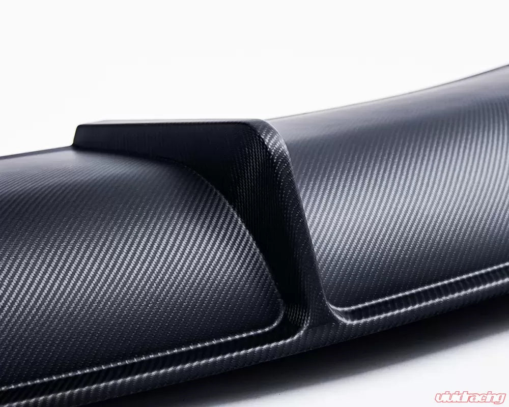 VR Aero Matte Carbon Fiber Rear Diffuser - Tesla Model 3 2018-2023