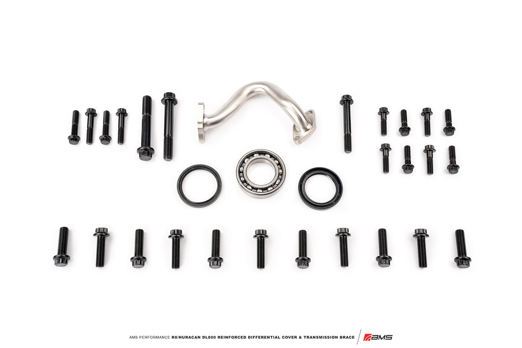AMS Performance Reinforced Differential Cover & Transmission Brace - Lamborghini Huracan / Audi R8