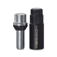 Load image into Gallery viewer, Vossen 28mm Lug Bolt Locks (14x1.5; 17mm Hex; Cone Seat; Silver) Set of 4 - Universal