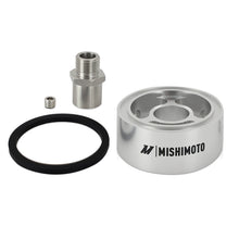 Load image into Gallery viewer, Mishimoto Oil Filter Spacer 32mm M20 x 1.5 Thread - Silver