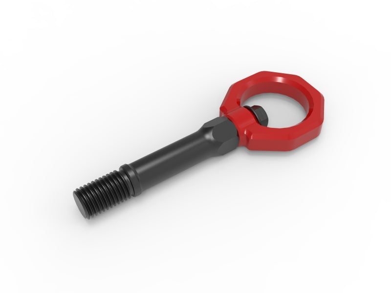 aFe CONTROL Front Tow Hook Red - Nissan 370Z 2009-2020 / Z 2023-2025