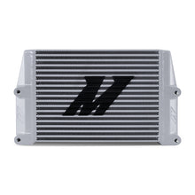 Load image into Gallery viewer, Mishimoto Heavy-Duty Oil Cooler - 10in. Same-Side Outlets - Silver