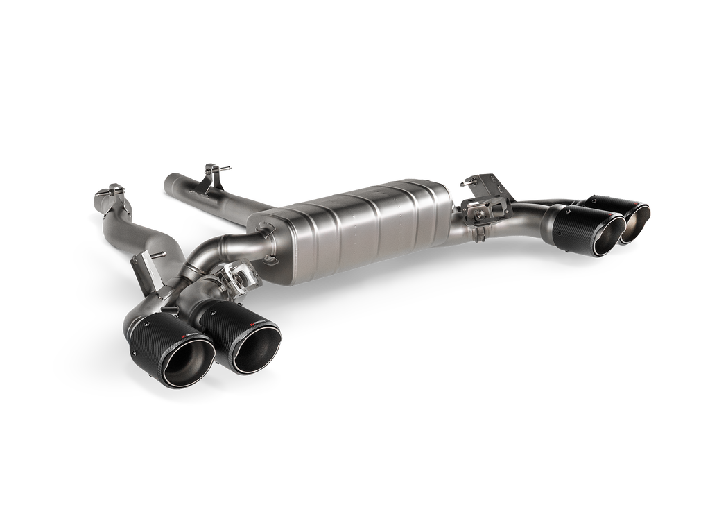 Akrapovic Slip-On Line Titanium Axle Back Exhaust w/ Titanium Tips - BMW M5 G90 / M5 Touring G99 2025+