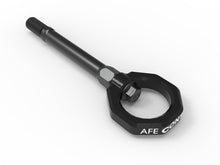 Load image into Gallery viewer, aFe Control Black Front Tow Hook - Chevrolet Corvette C8 2020-2025