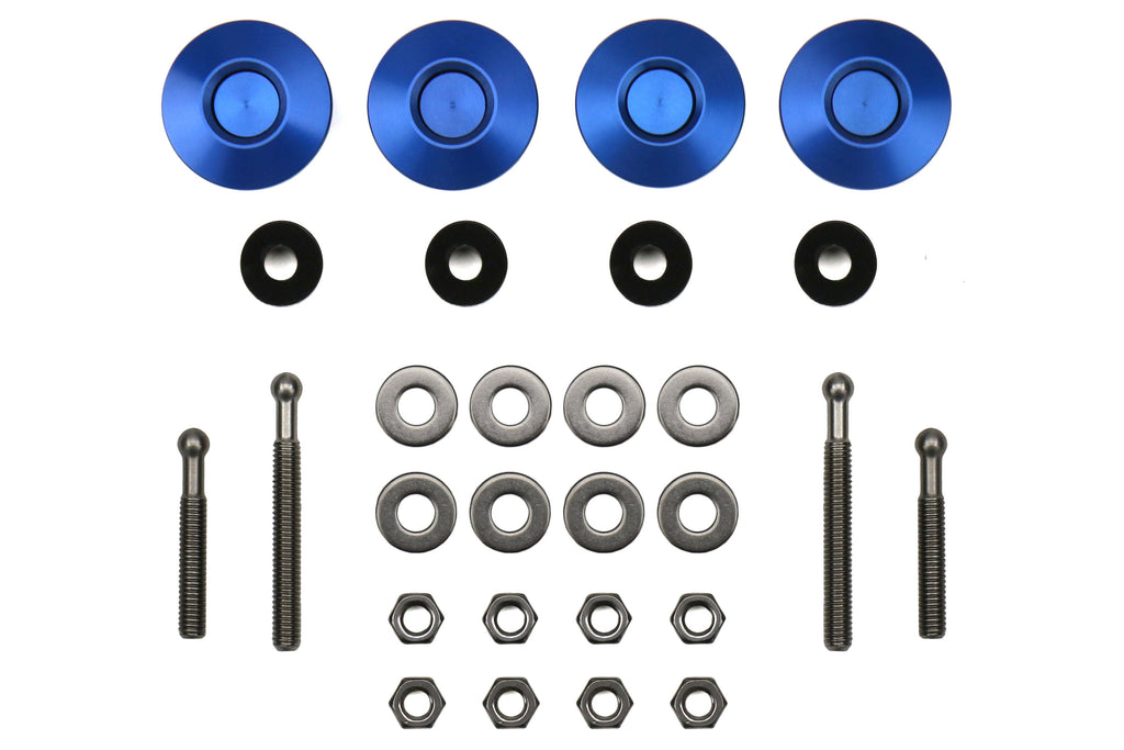 Move Over Racing Blue Anodized Bumper Quick Release Kit - Scion FRS / Subaru BRZ / Toyota 86 2013-2020