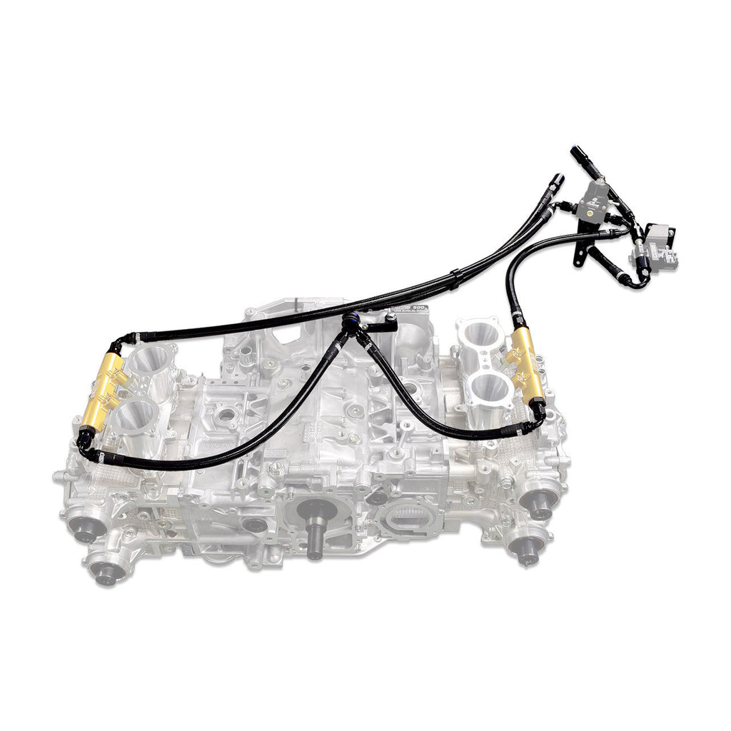 IAG Performance PTFE Fuel Line Kit for use w/ COBB Flex Fuel Sensor - Subaru WRX / STi 2006-2007