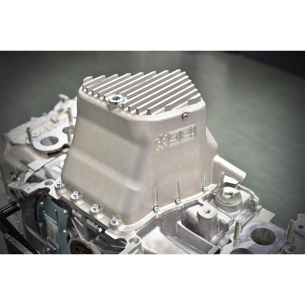 IAG Performance EJ Street Series Silver Oil Pan - Subaru WRX 2002-2014 / STi 2004-2021 / LGT 2005-2009 / FXT 2004-2013