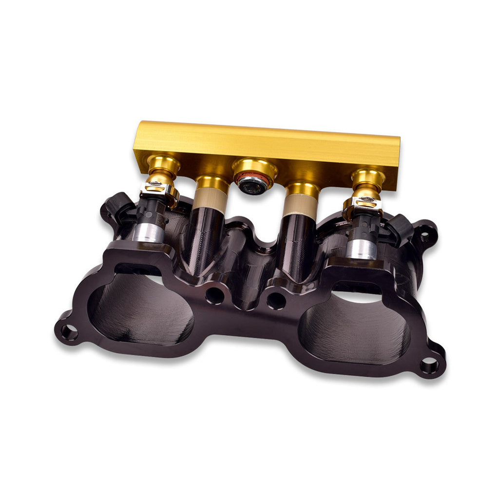 IAG V3 Gold Top Feed Fuel Rails - Subaru WRX 2002-2014 / STi 2007-2021 STi / LGT 2008-2012 / FXT 2006-2013