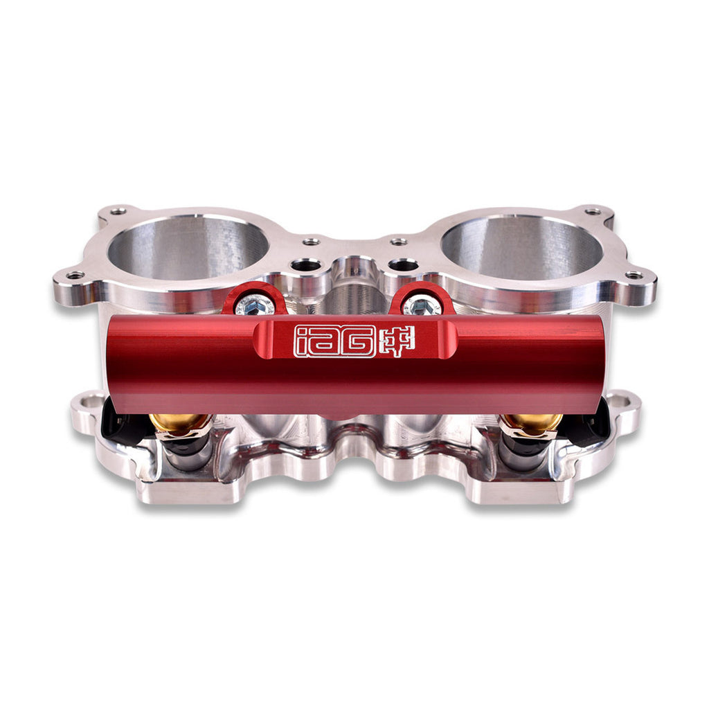 IAG V3 Red Top Feed Fuel Rails - Subaru WRX 2002-2014 / STi 2007-2021 STi / LGT 2008-2012 / FXT 2006-2013