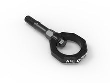 Load image into Gallery viewer, aFe Control Black Rear Tow Hook - Chevrolet Corvette C8 2020-2025