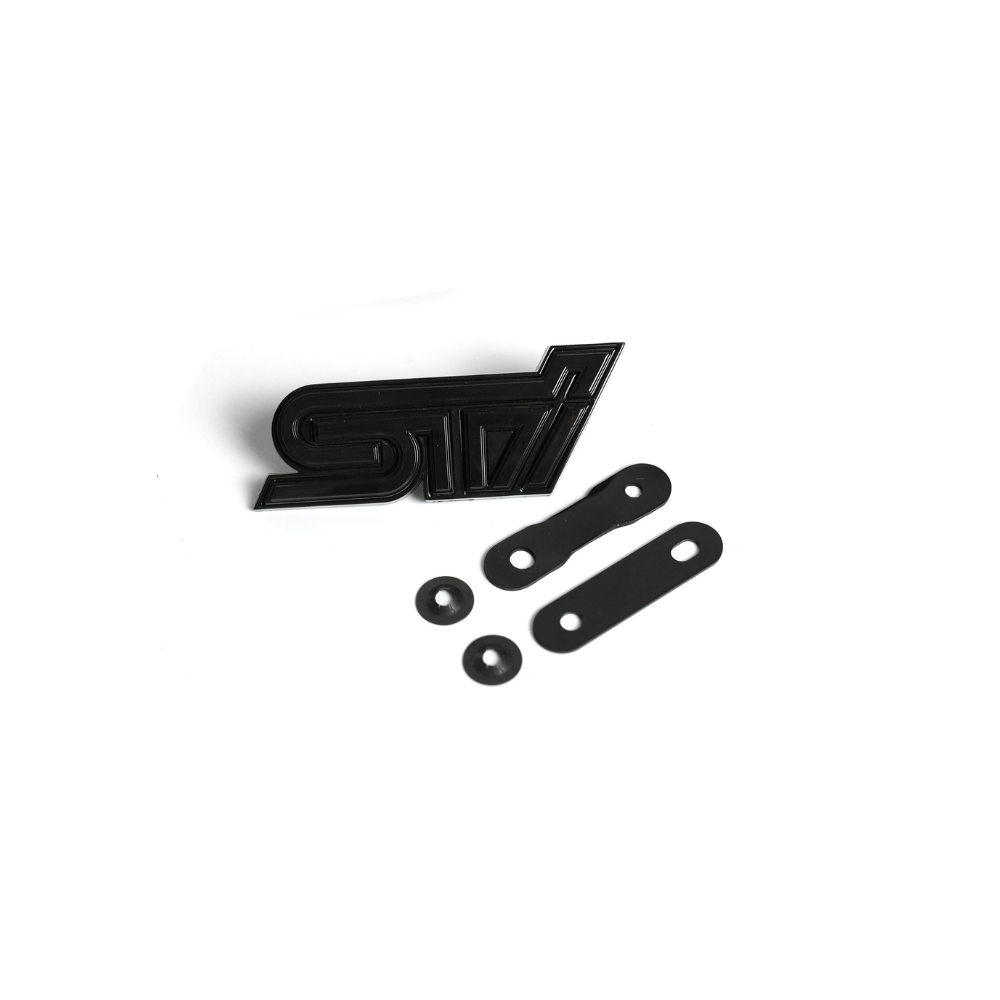 Racing Art STI Grille Emblem w/ Multiple Color Available - Subaru STi Models